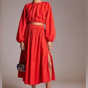 Sundry Red Poplin Set